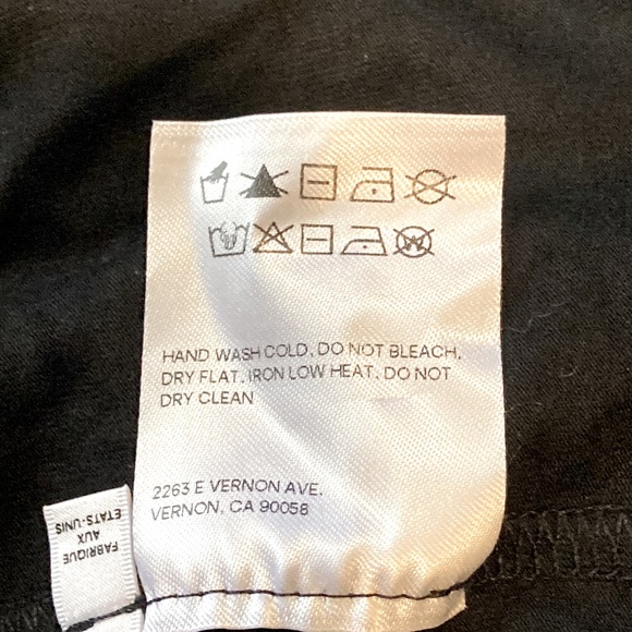 NWT Reformation Black Rylan Twist Front Skirt - Sz L - Picture 10 of 10